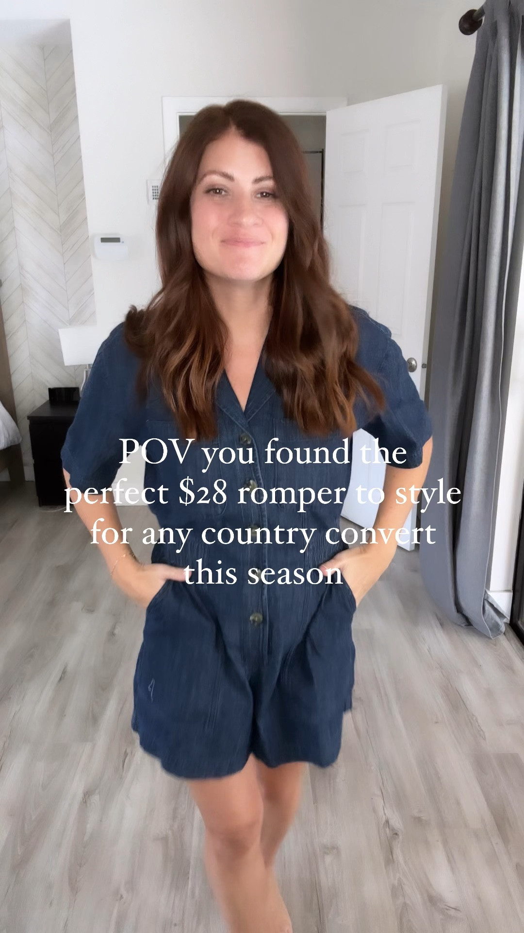 POV you found the perfect $28 denim romper to style for all the country concerts you plan on attending this season! 

Follow me for more affordable fashion and style inspo! 

Wearing: 
Size small in the romper! 


#LTKOver40 #LTKStyleTip #LTKFindsUnder50