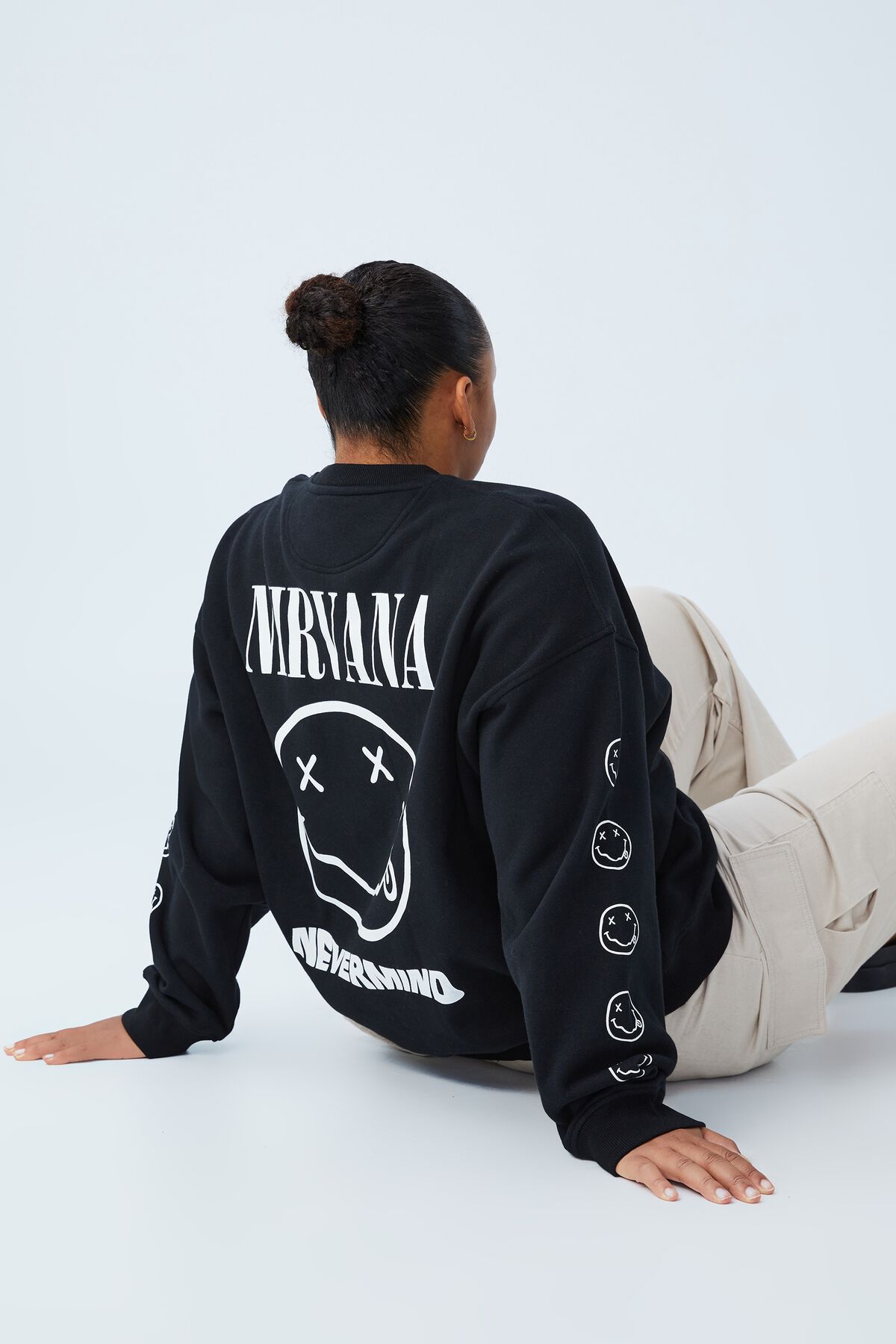 Curve Nirvana Classic Crew Sweatshirt | Cotton On (US)