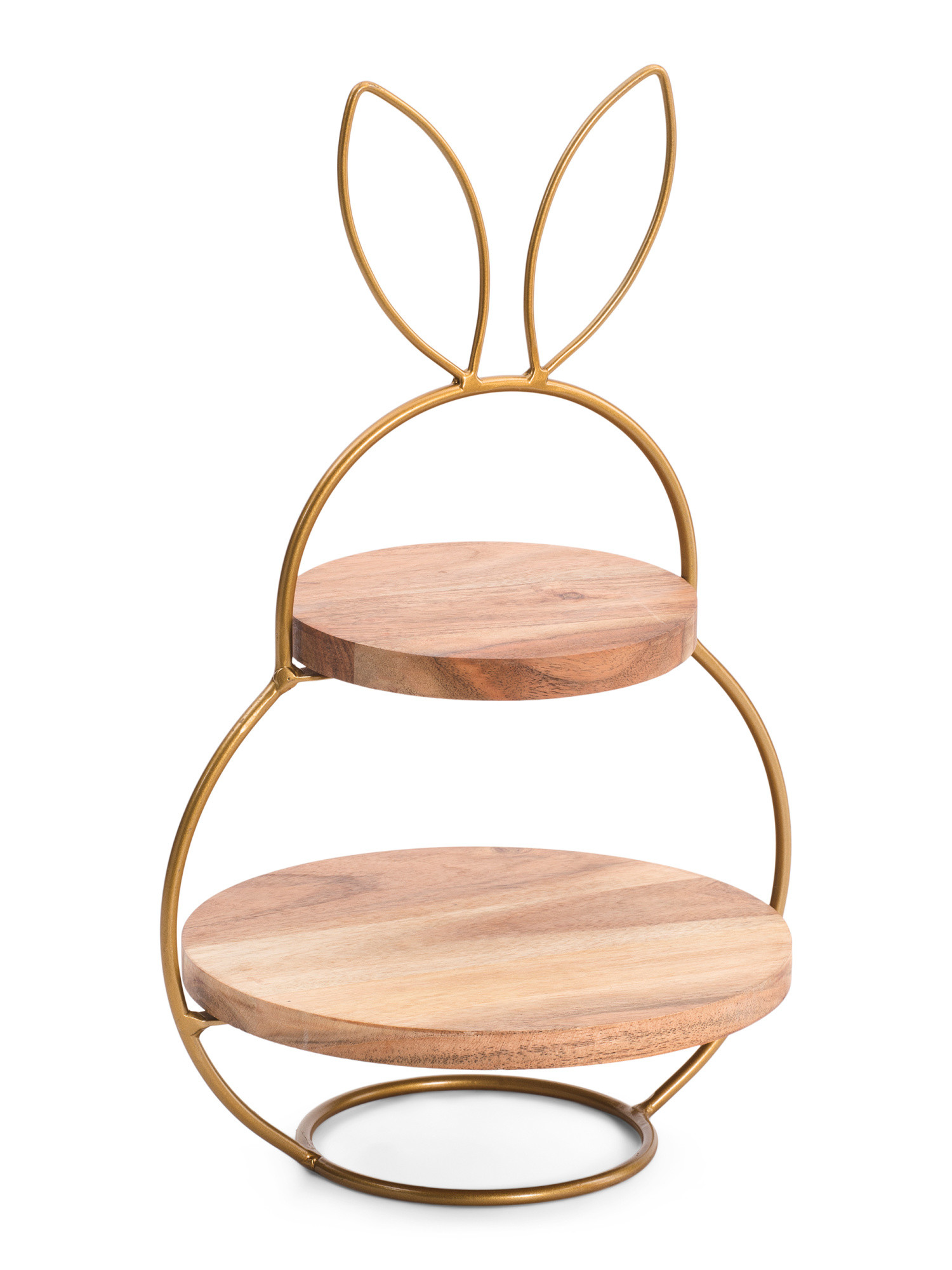 2-tiered Bunny Shaped Server | TJ Maxx