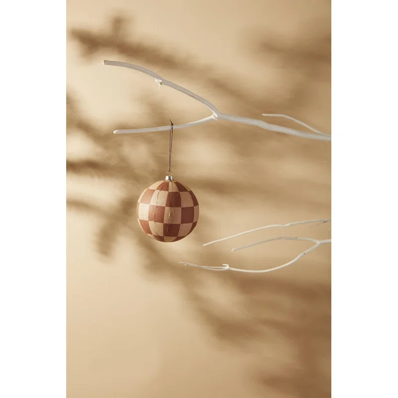 Ornament Brown 3.75" | Wayfair North America