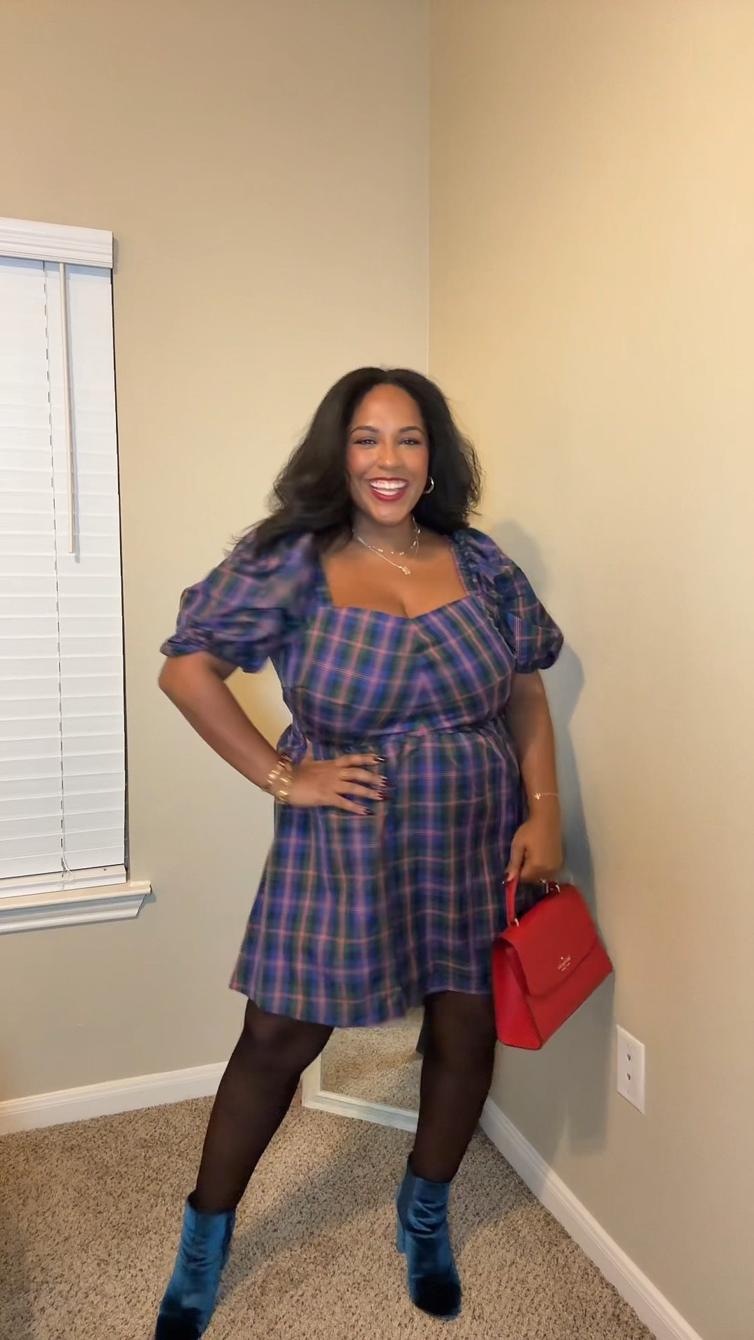 I’m loving this plaid dress with puff sleeves from Old Navy. It’s the perfect holiday dress. Bonus points because it has pockets. I ordered an extra large petite so the length would fit me correctly. I’m 5‘4“ on a good day. 🤣

#LTKMidsize #LTKPetite #LTKHoliday