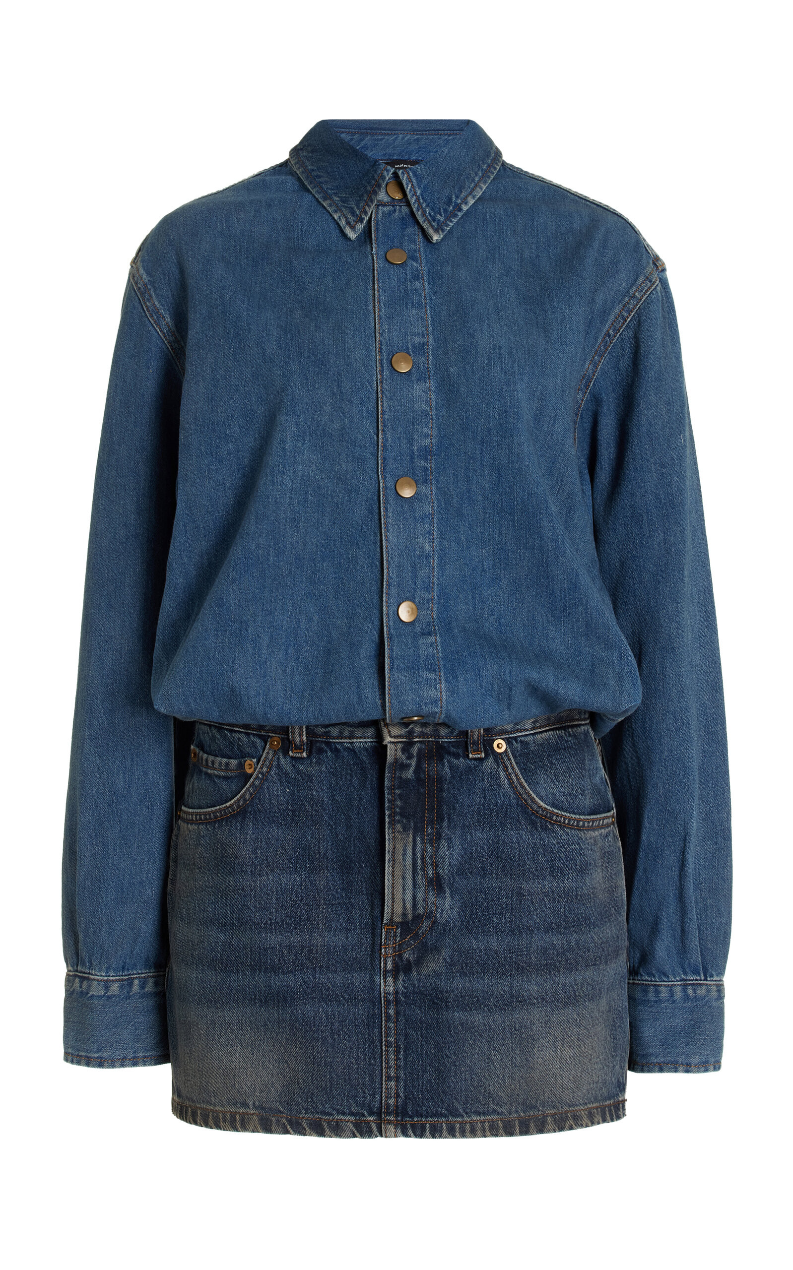 Tia Denim Shirt | Moda Operandi (Global)