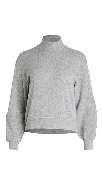 Skylar Mock Neck Pullover Sweatshirt | Shopbop