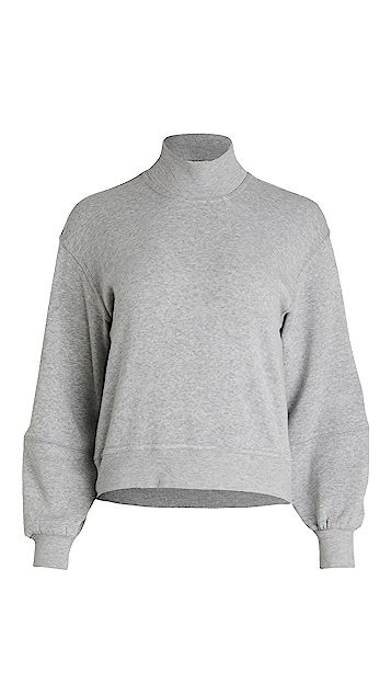 Skylar Mock Neck Pullover Sweatshirt | Shopbop