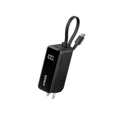 Anker 5000mAh 30W Fusion Power Bank - Black: Rechargeable, Single Output, 0.25 lbs | Target