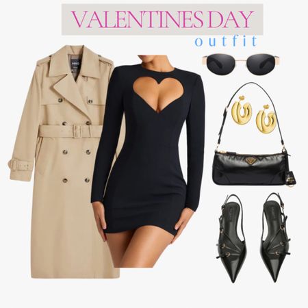 Valentines Day Outfit Idea #valentinesday #outfit #valentinesdayoutfit #minidress #lbd #valentines 

#LTKSeasonal #LTKfindsunder100 #LTKfindsunder50