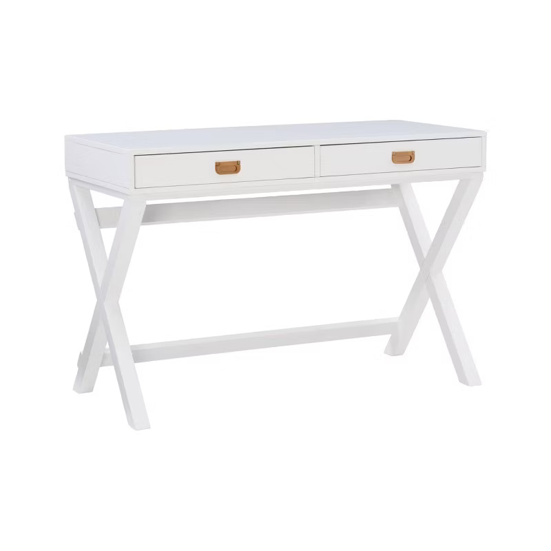 Peggy Wood Writing Desk with Drawers - Linon | Target