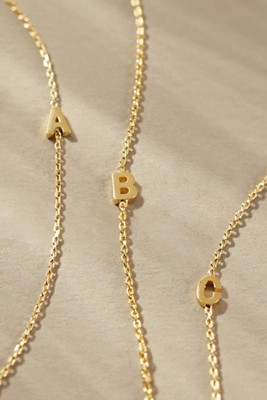 Delicate Monogram Necklace | Anthropologie (US)