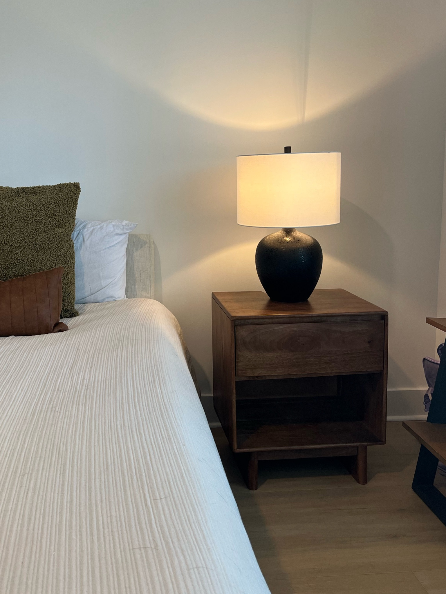 love the cozy vibes in our primary room🤍 new lamp is my favorite addition!

#LTKGiftGuide #LTKstyletip #LTKhome