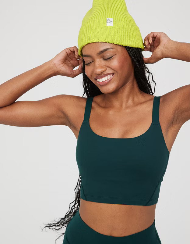 OFFLINE By Aerie The Hugger Longline Sports Bra | Aerie