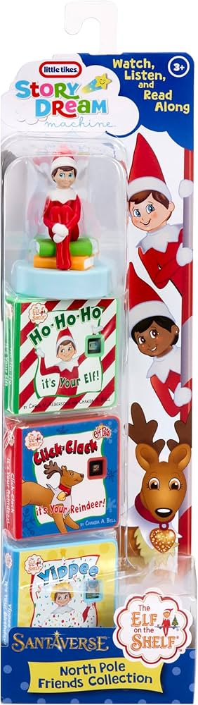 Little Tikes The Elf on The Shelf Santaverse North Pole Friends Collection, Storytime, Books, Aud... | Amazon (US)