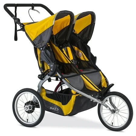 BOB 2016 Ironman Duallie Jogging Stroller, Yellow | Walmart (US)