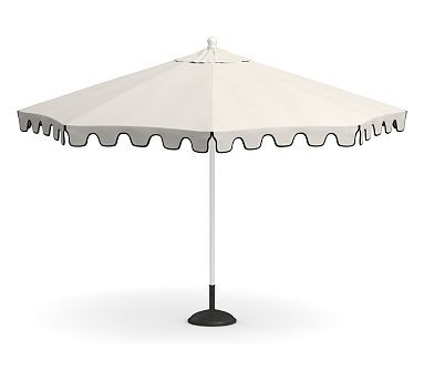 Premium 9' Round Outdoor Patio Umbrella – Rustproof Aluminum Tilt Frame | Pottery Barn (US)