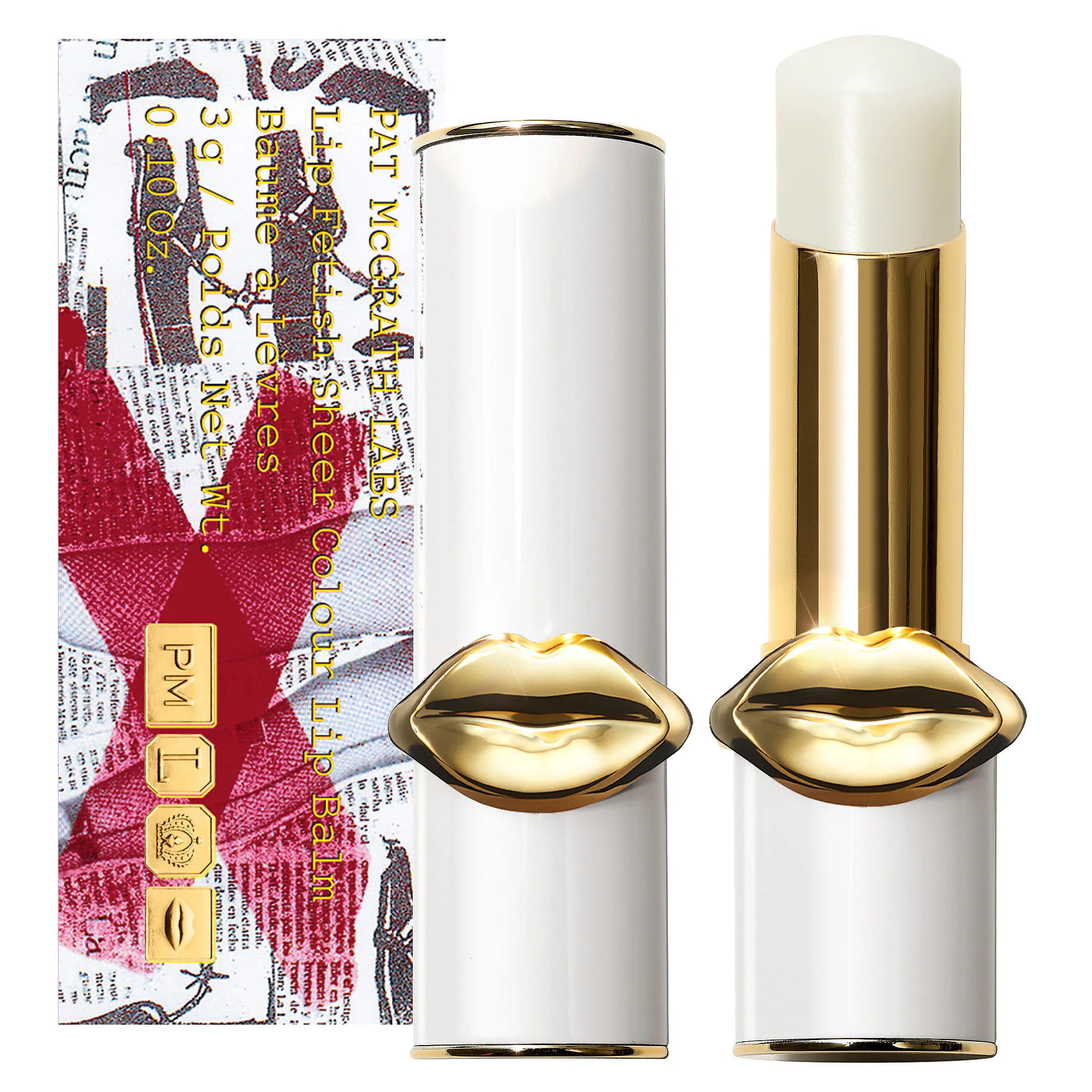 PAT McGRATH LABS Lip Fetish Sheer Colour Balm Clear 0.10 oz / 3 g | Sephora (US)