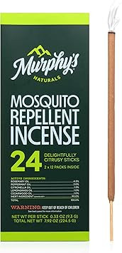 Murphy’s Naturals Mosquito Repellent Incense Sticks, Insect Repellent with Citronella for Outdo... | Amazon (US)