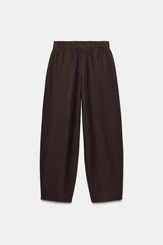 SOFT STRAIGHT-LEG TROUSERS | Zara UK