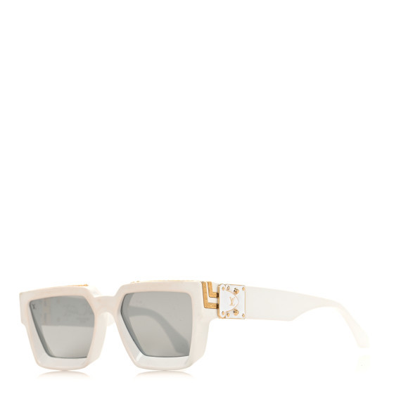 Acetate 1.1 Millionaires Z1166W Sunglasses White | FASHIONPHILE (US)