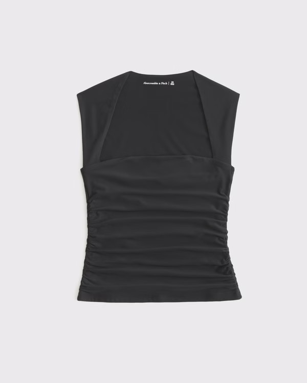Women's The A&F Ava Soft Matte Seamless Top | Women's Tops | Abercrombie.com | Abercrombie & Fitch (US)