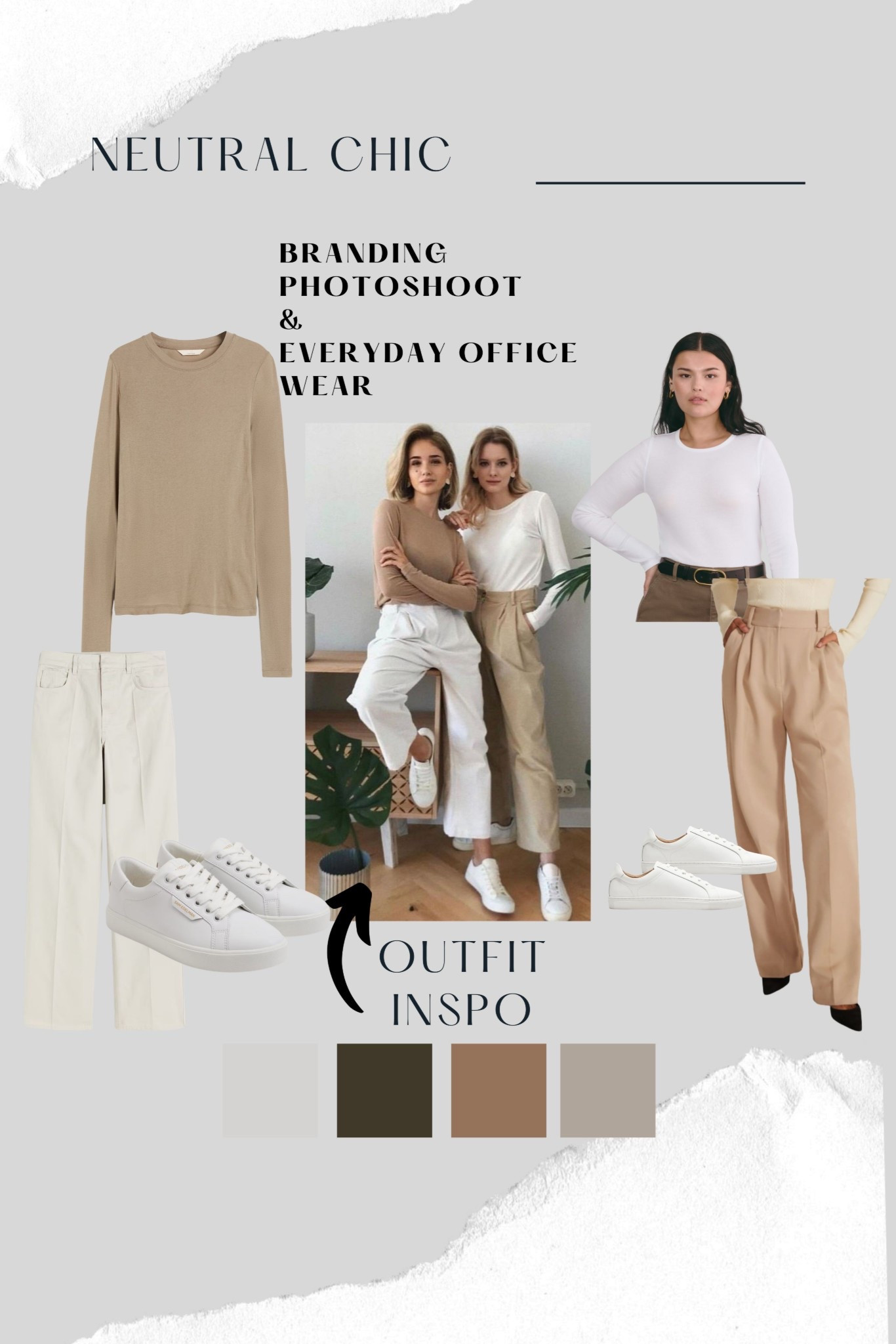 Neutral Chic / Everyday Office Neutrals 🧼 Clean. Minimal. Easy to match. 👟 Styled with sneakers

#LTKStyleTip #LTKWorkwear #LTKShoeCrush