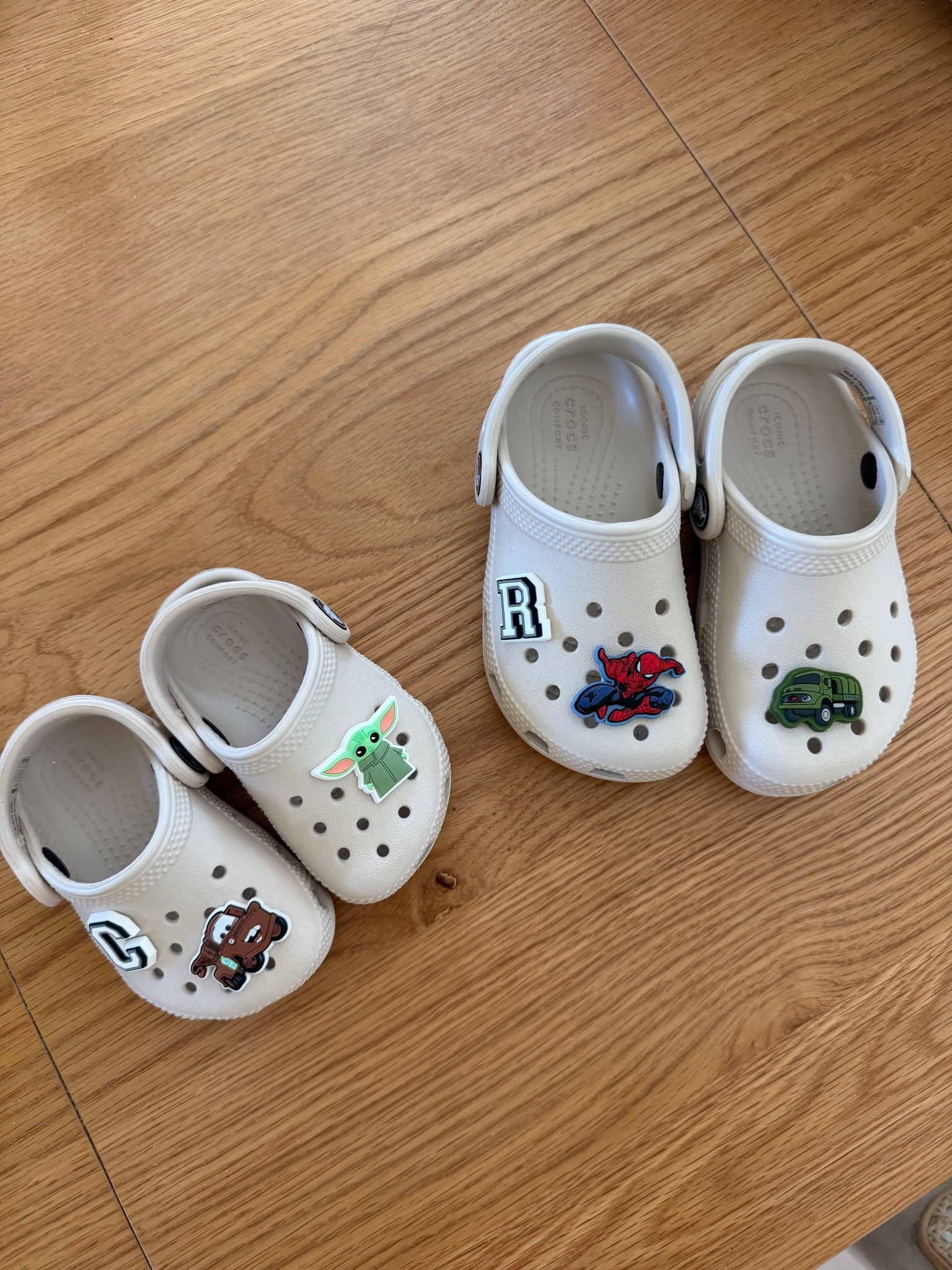 Size 8 for rip 
Size 4 for coop 