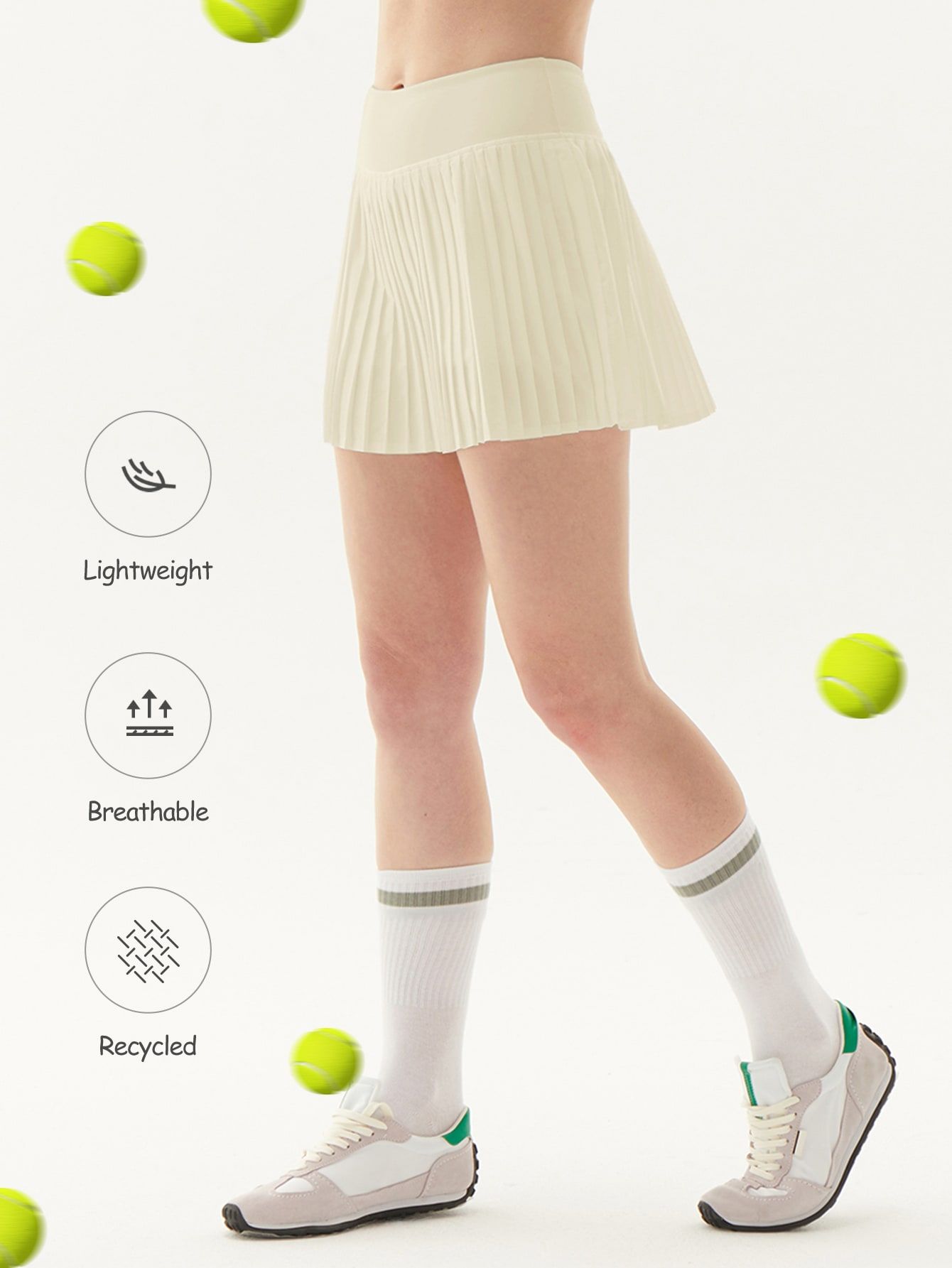 GLOWMODE Core Court Collection Accordion Pleated Tennis Skirt
   SKU: sw2112148028122294      
  ... | SHEIN