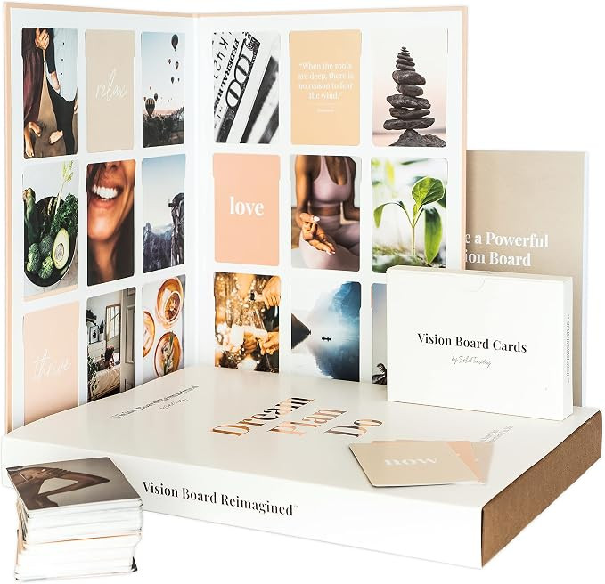 Amazon.com: Vision Board Kit for Women - Complete Deluxe Dream & Mood Board Supplies for Adults |... | Amazon (US)