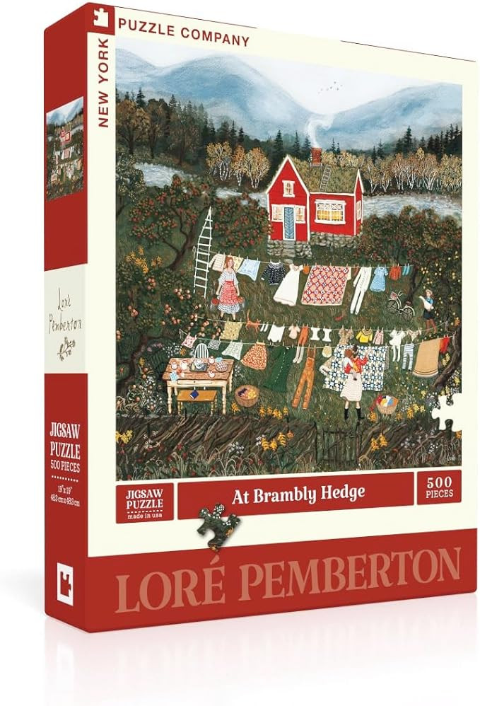 New York Puzzle Company - Loré Pemberton at Brambly Hedge - 500 Piece Jigsaw Puzzle for Adults b... | Amazon (US)