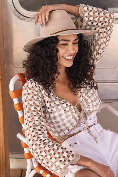 This crochet top with white shorts is such a cute summer outfit!

Festival outfit, Austin outfit, Nashville outfit 

#LTKFestival #LTKU #LTKunder50