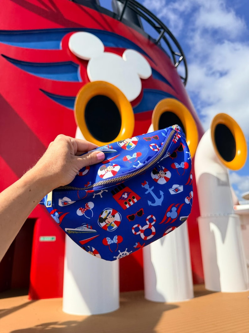 Disney Cruise Fanny Pack High Quality Disney Cruise Line Fanny. Disney Cruise Bag. Disney Cruise ... | Etsy (Global)