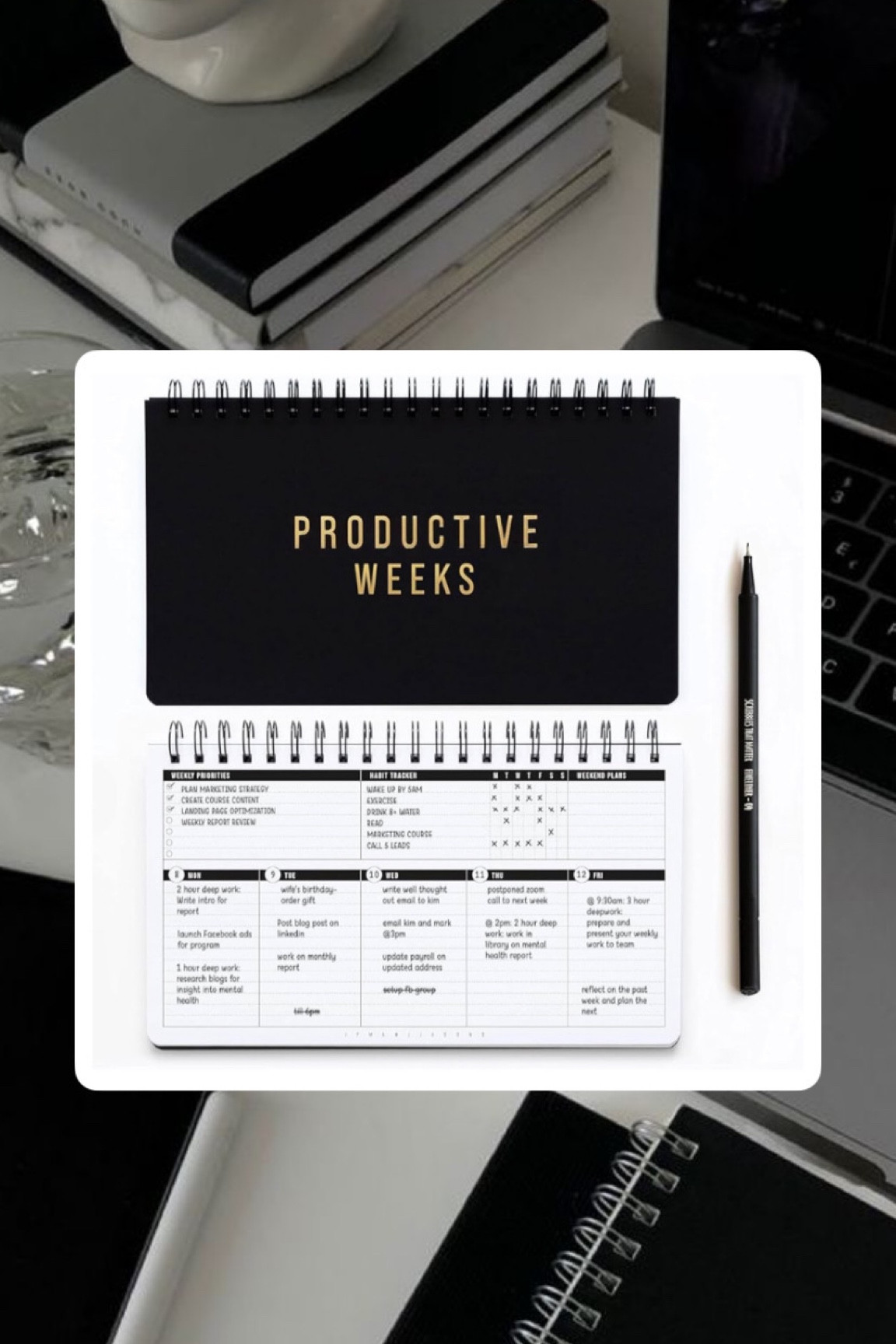 productive week planner !! 👩‍💻✨

#LTKcanada #LTKgiftguide