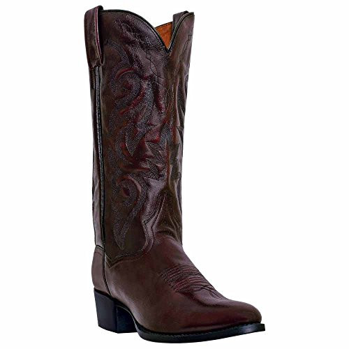 Dan Post mens Milwaukee Round Toe Cowboy western boots, Black Cherry, 9 US | Amazon (US)