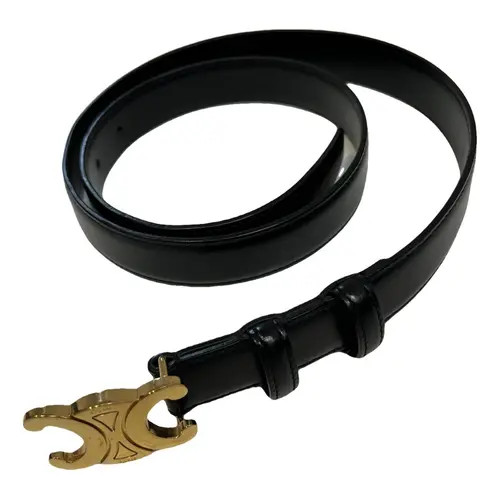 Triomphe leather belt | Vestiaire Collective (Global)
