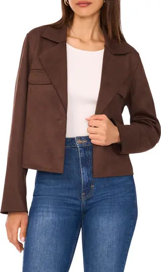 Vince Camuto One-Button Faux Suede Jacket | Nordstrom | Nordstrom