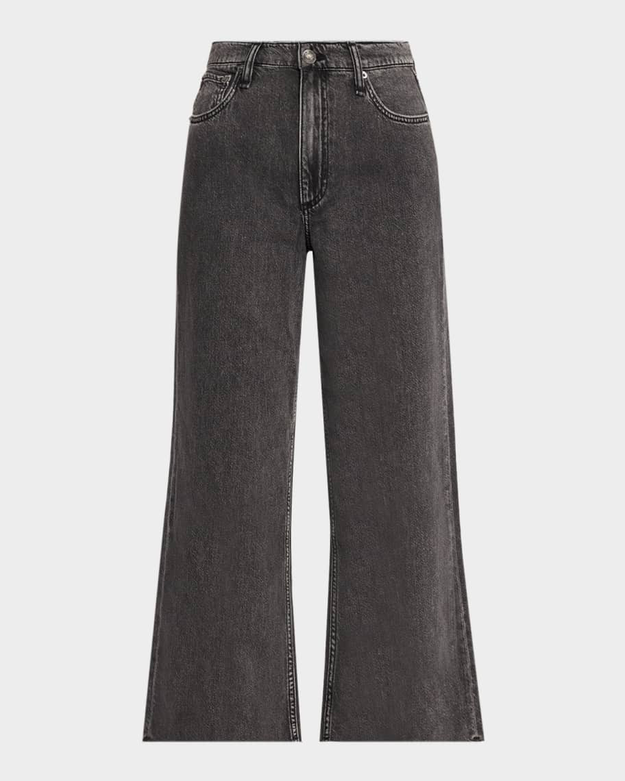Featherweight Andi Wide Ankle Jeans | Neiman Marcus