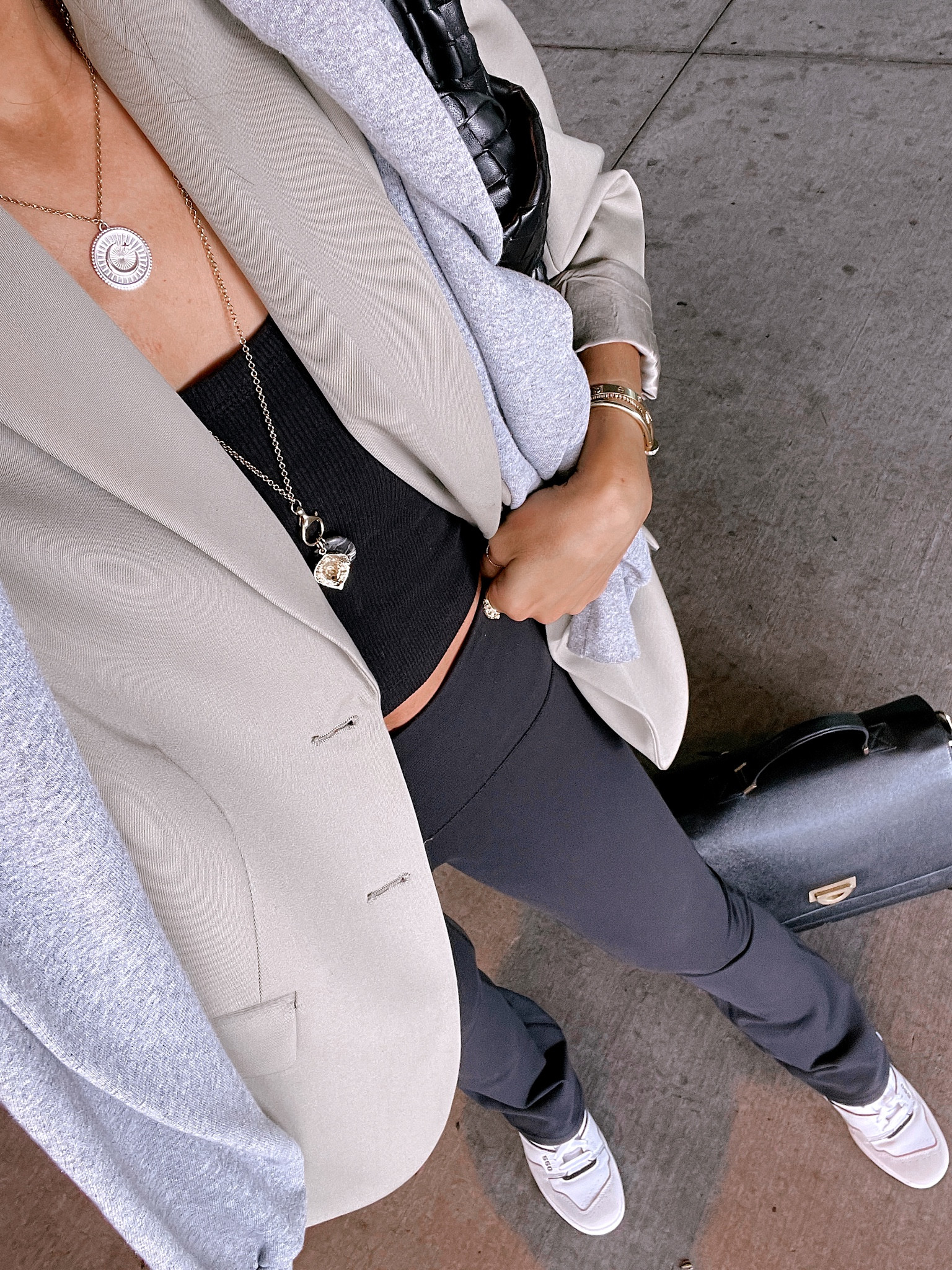 Lucy’s Whims travel look 🛩  Anine Bing blazer, Ali yoga pants, new balance sneakers.

Parpala Jewerly code: LUCY10


#LTKunder100 #LTKSeasonal #LTKtravel