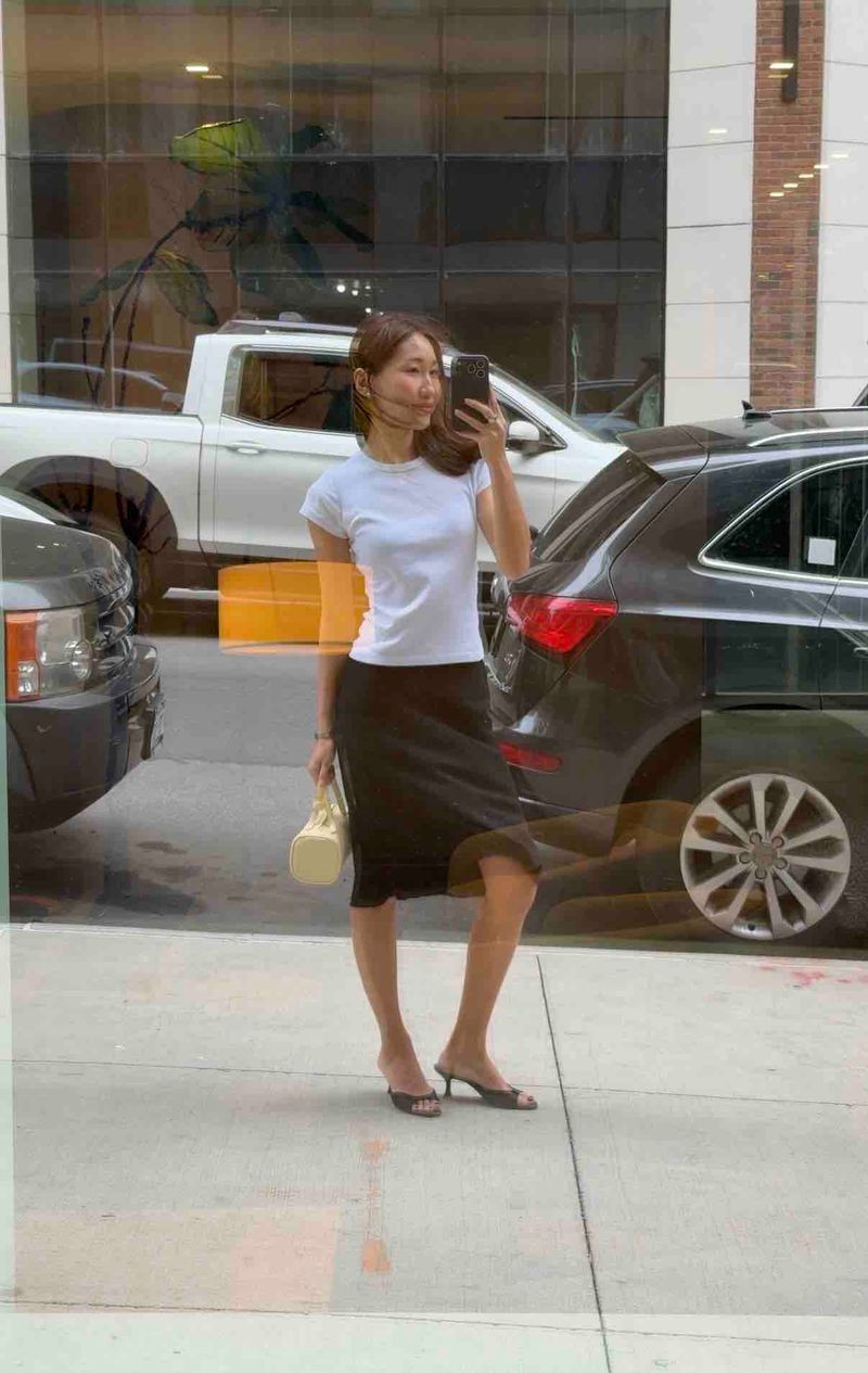 Favorite midi skirt! 

 