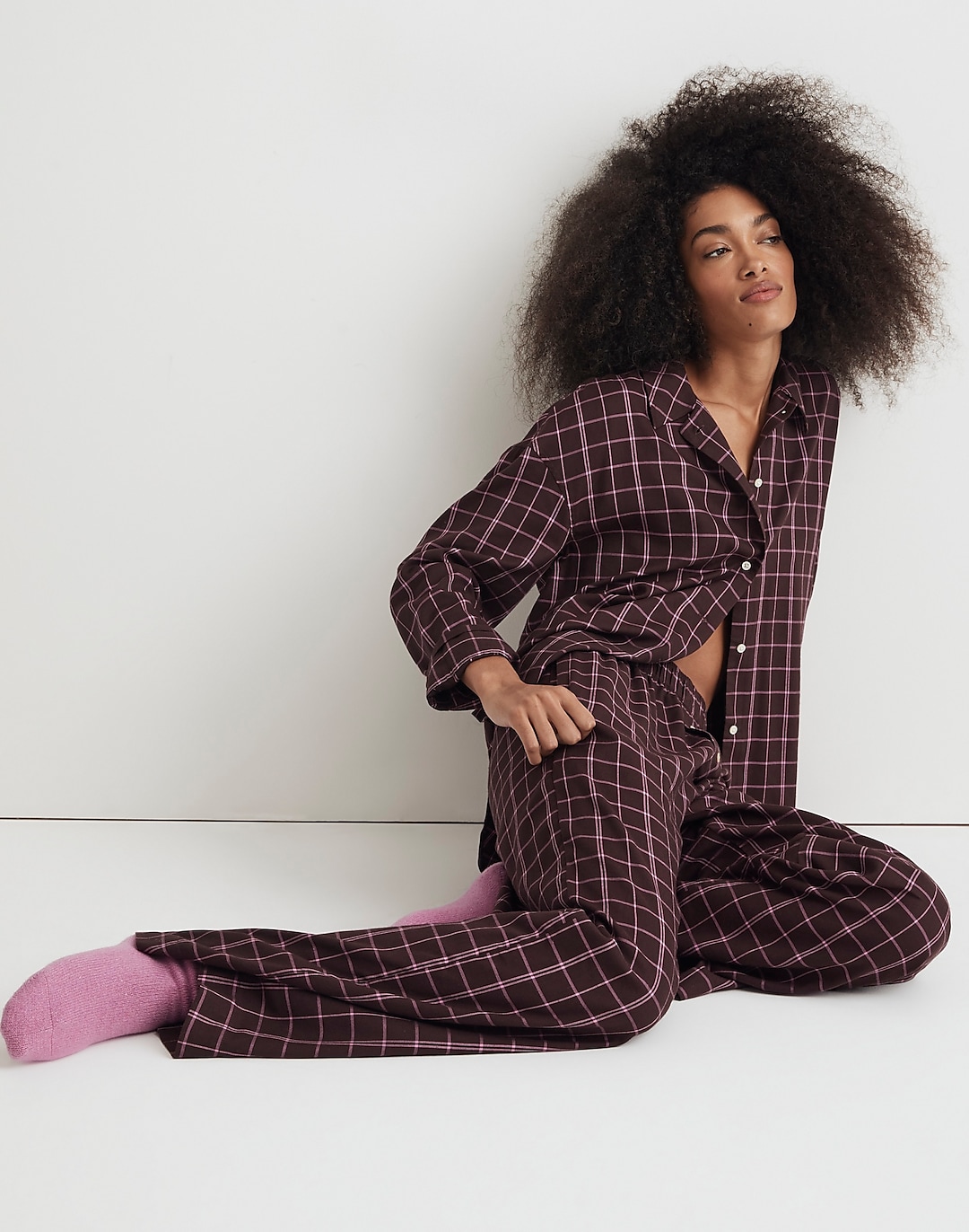 Plaid Flannel Pajama Set | Madewell