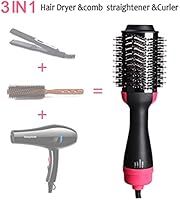 Hair Dryer Brush, Bongtai Hot Air Brush Hair Dryer Styler One Step & Volumizer 3 in 1 Brush Blow ... | Amazon (US)