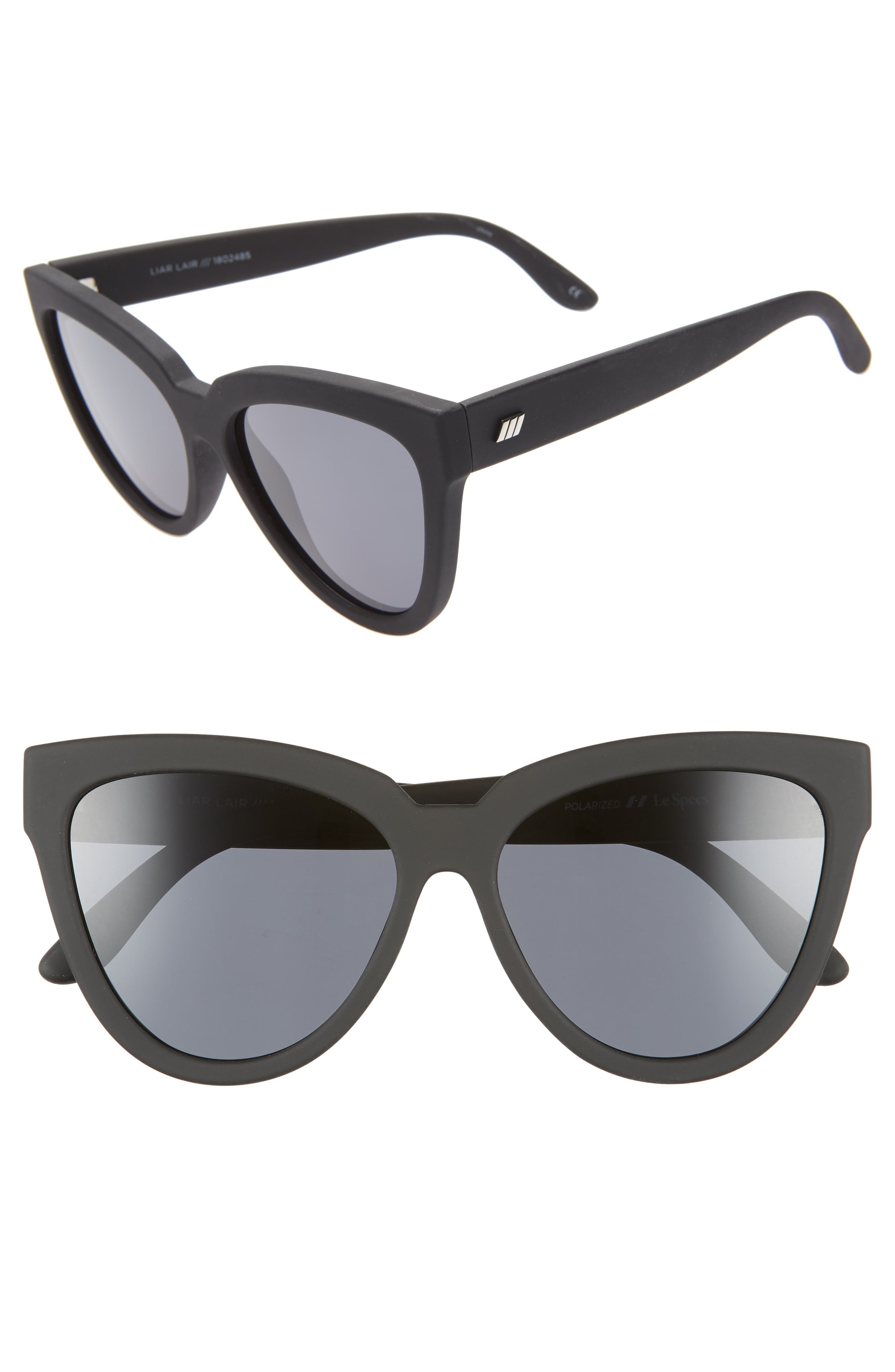 Le Specs Liar Liar 57mm Polarized Cat Eye Sunglasses | Nordstrom