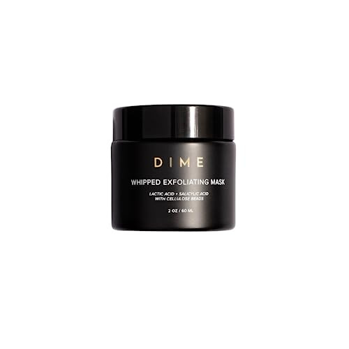 DIME Beauty Whipped Exfoliating Mask, Face Scrub and Cleanser, Lactic Acid and Salicylic Acid Scr... | Amazon (US)