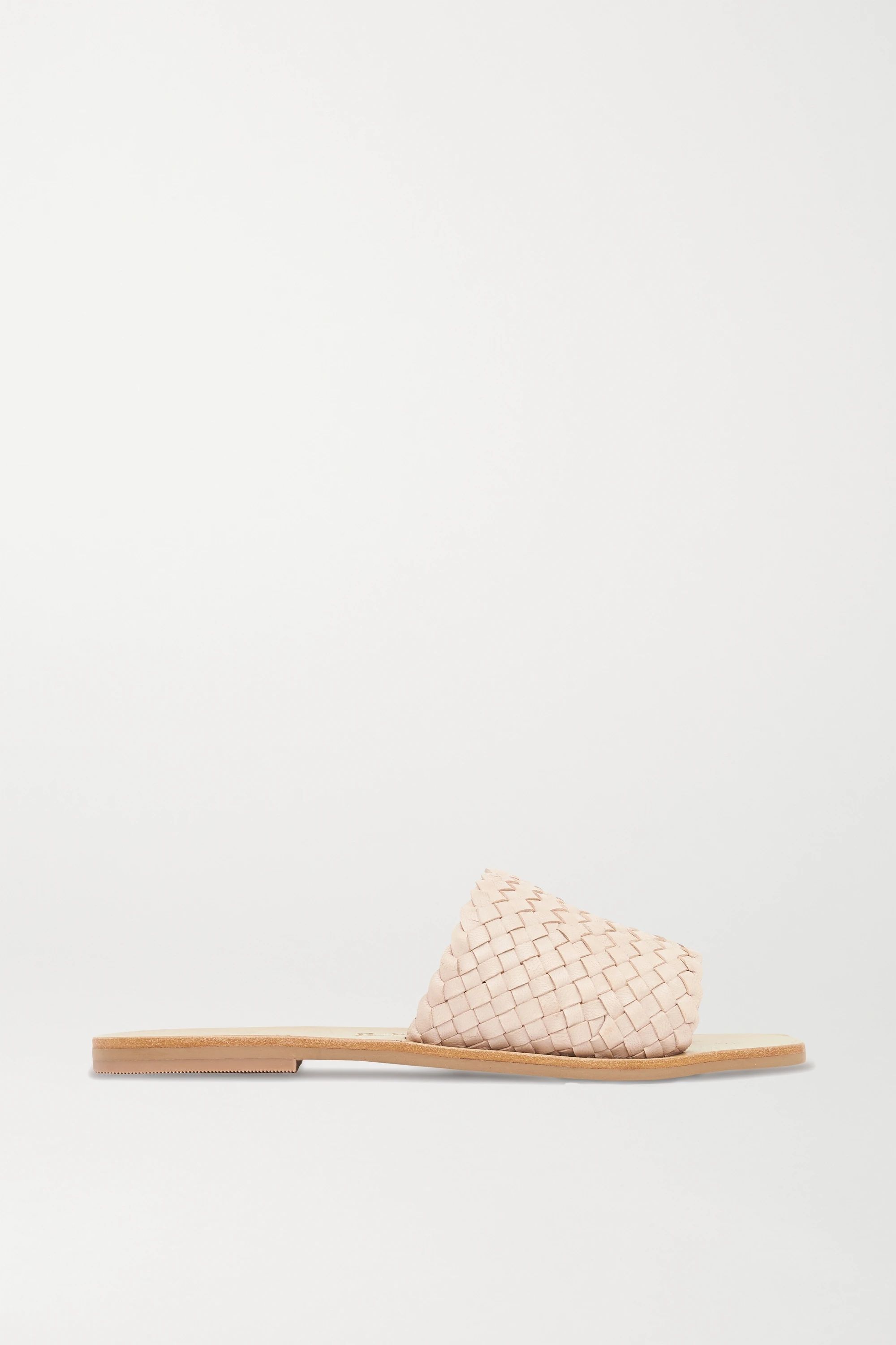 Alice woven leather slides | NET-A-PORTER (UK & EU)