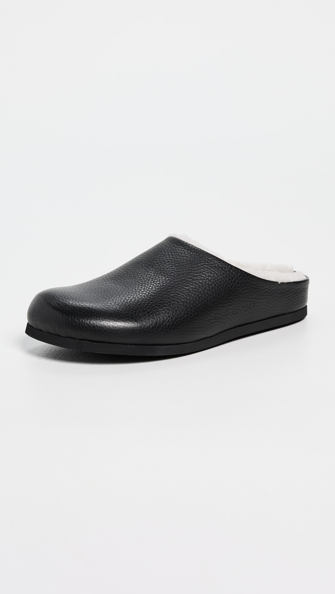 Clogs In Leather with Shearling | Shopbop