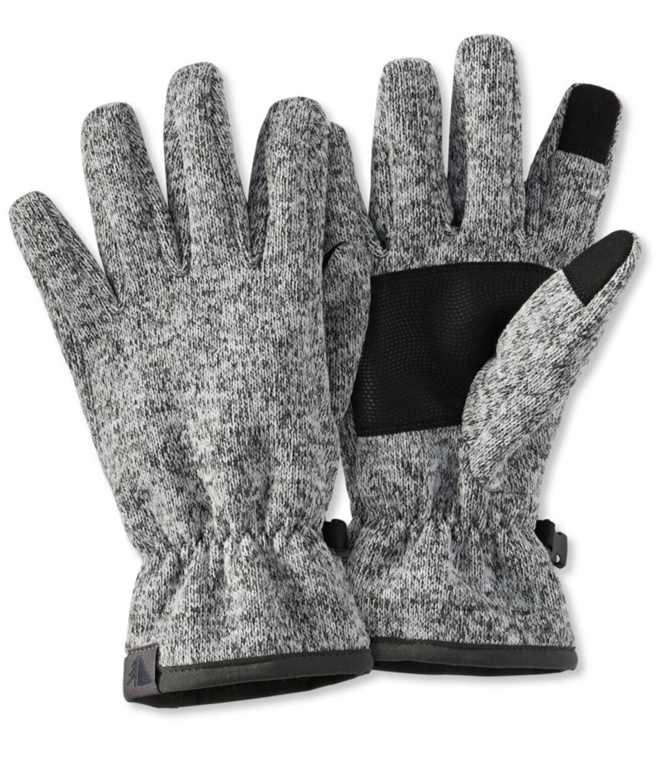 Men's Windproof Sweater Fleece Gloves | L.L. Bean