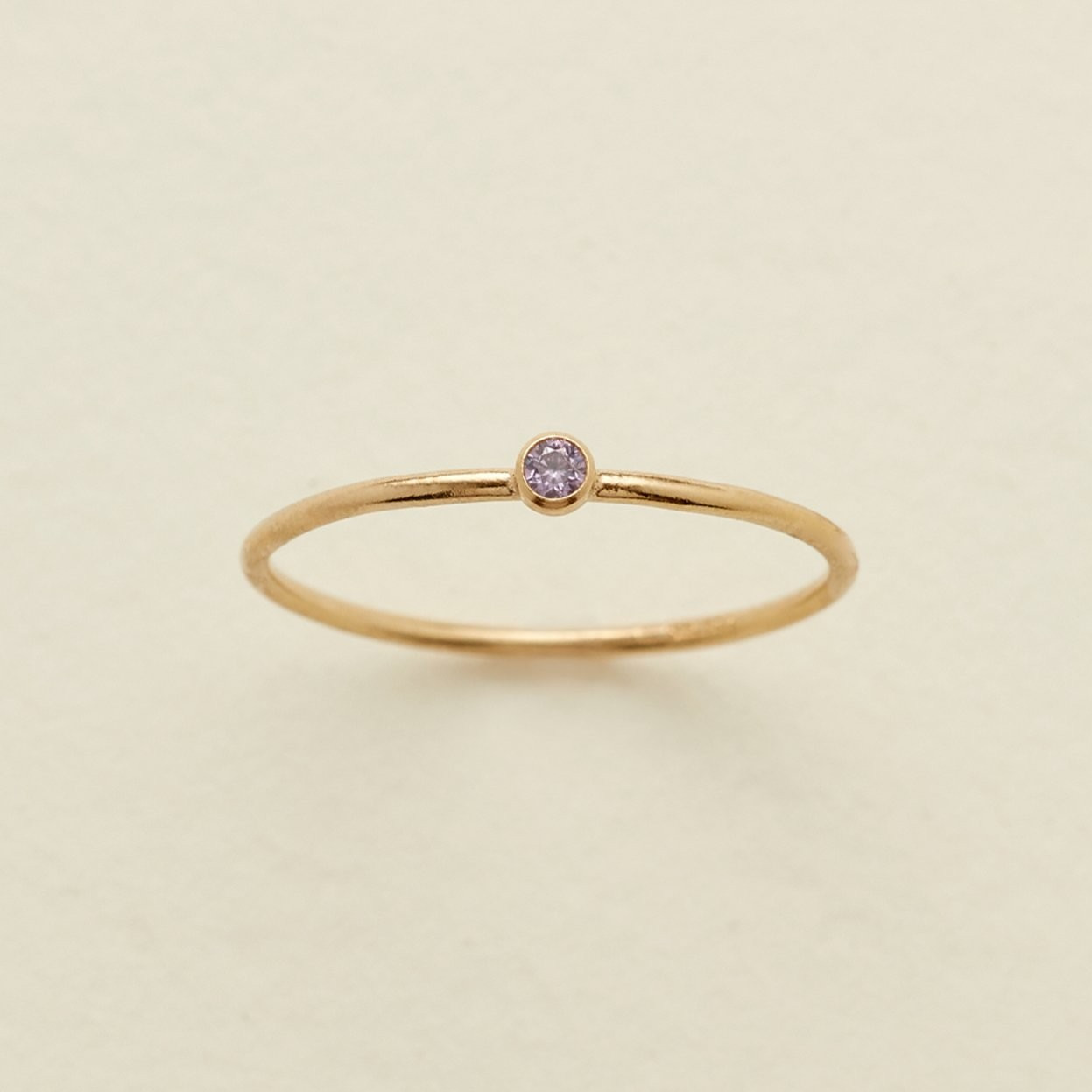 June Birthstone Ring | Made by Mary (US)