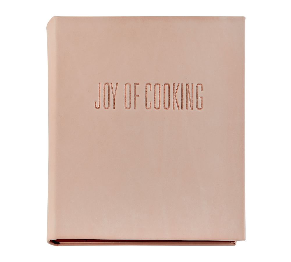 The Joy of Cooking Leather Book, Natural | Pottery Barn (US)