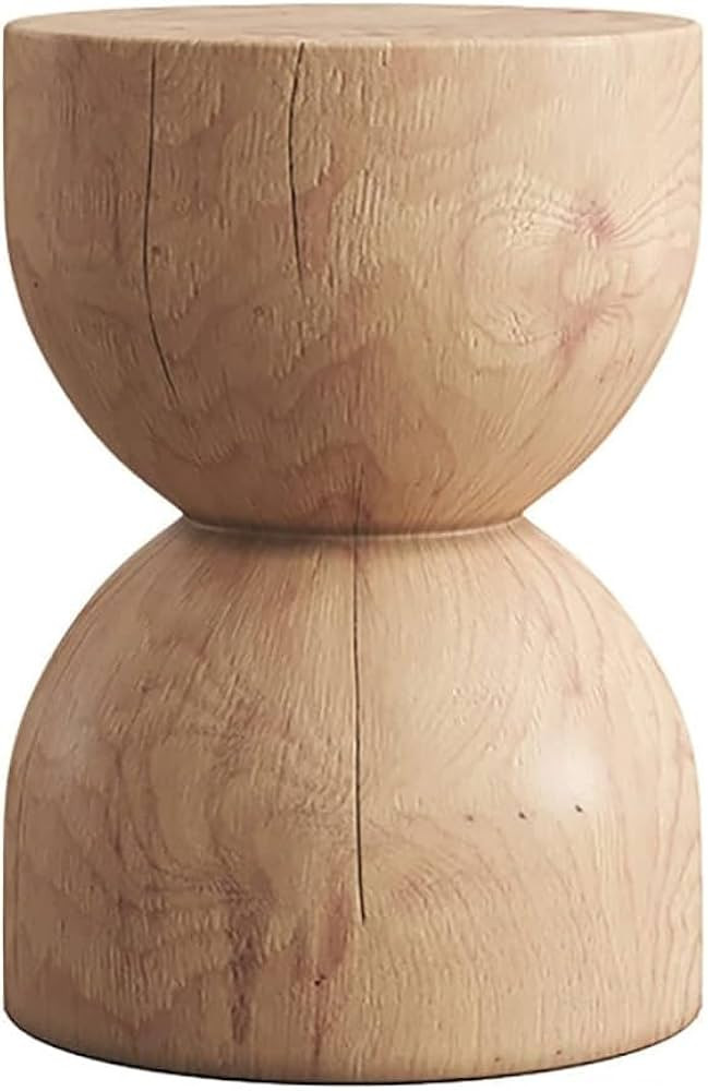 ELEFOCUS Sofa Side Table, Living Room Chairs Next to The Leisure Table, Nordic Log Pier Side Tabl... | Amazon (US)