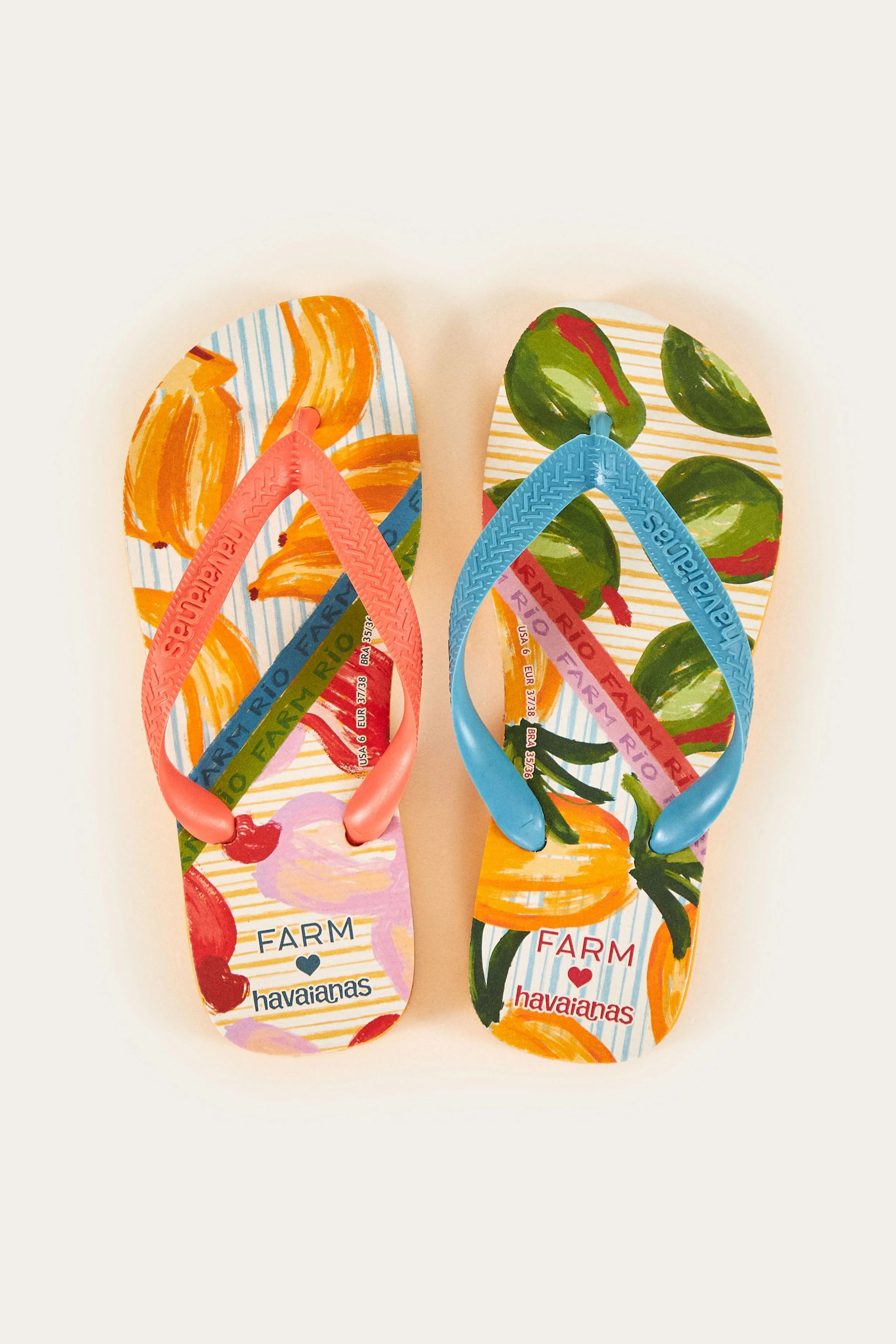 FRUITS SCARVES HAVAIANAS SANDALS | FarmRio (US)