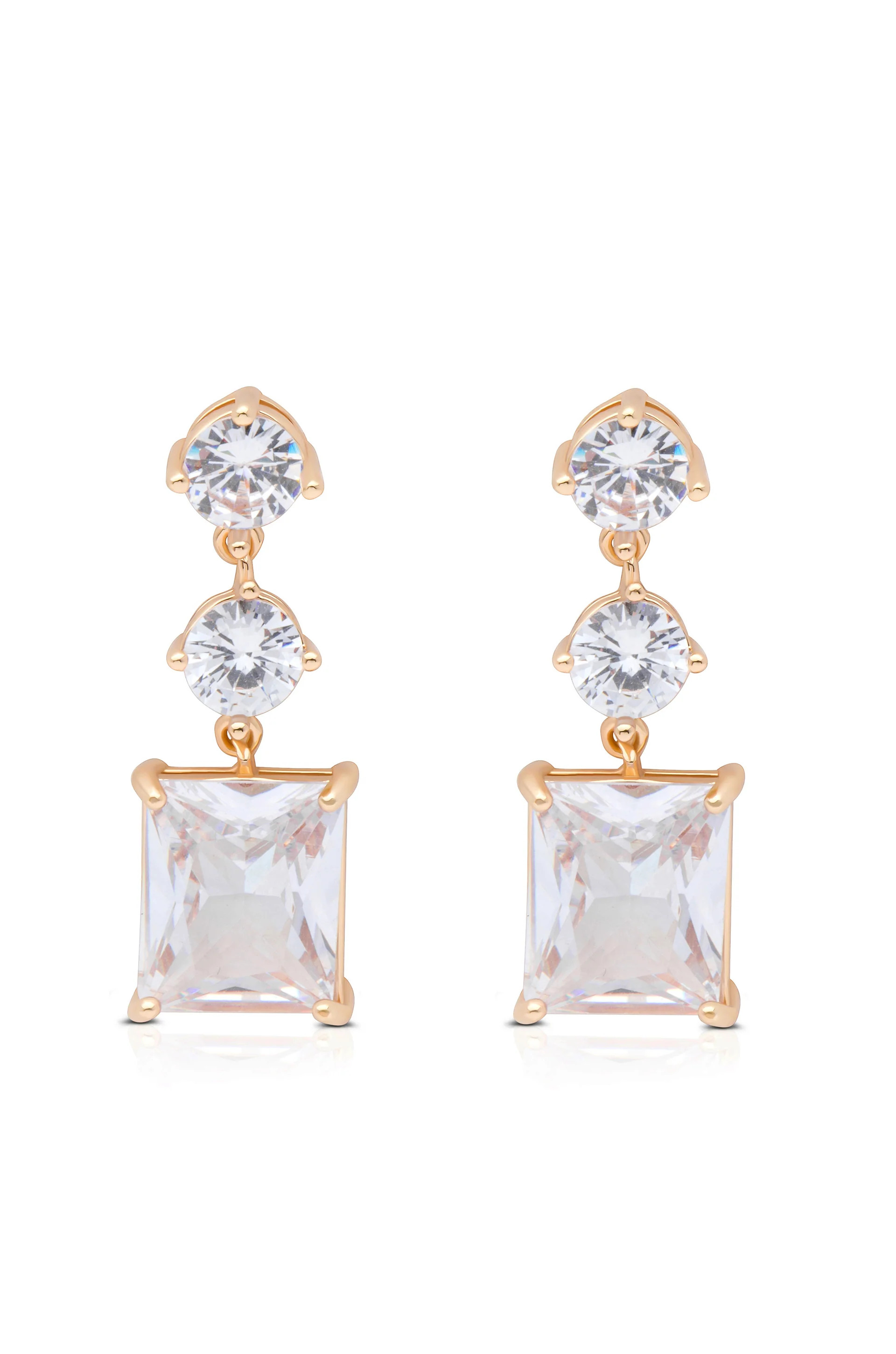 Your Truly Crystal Dangle Earrings | Ettika