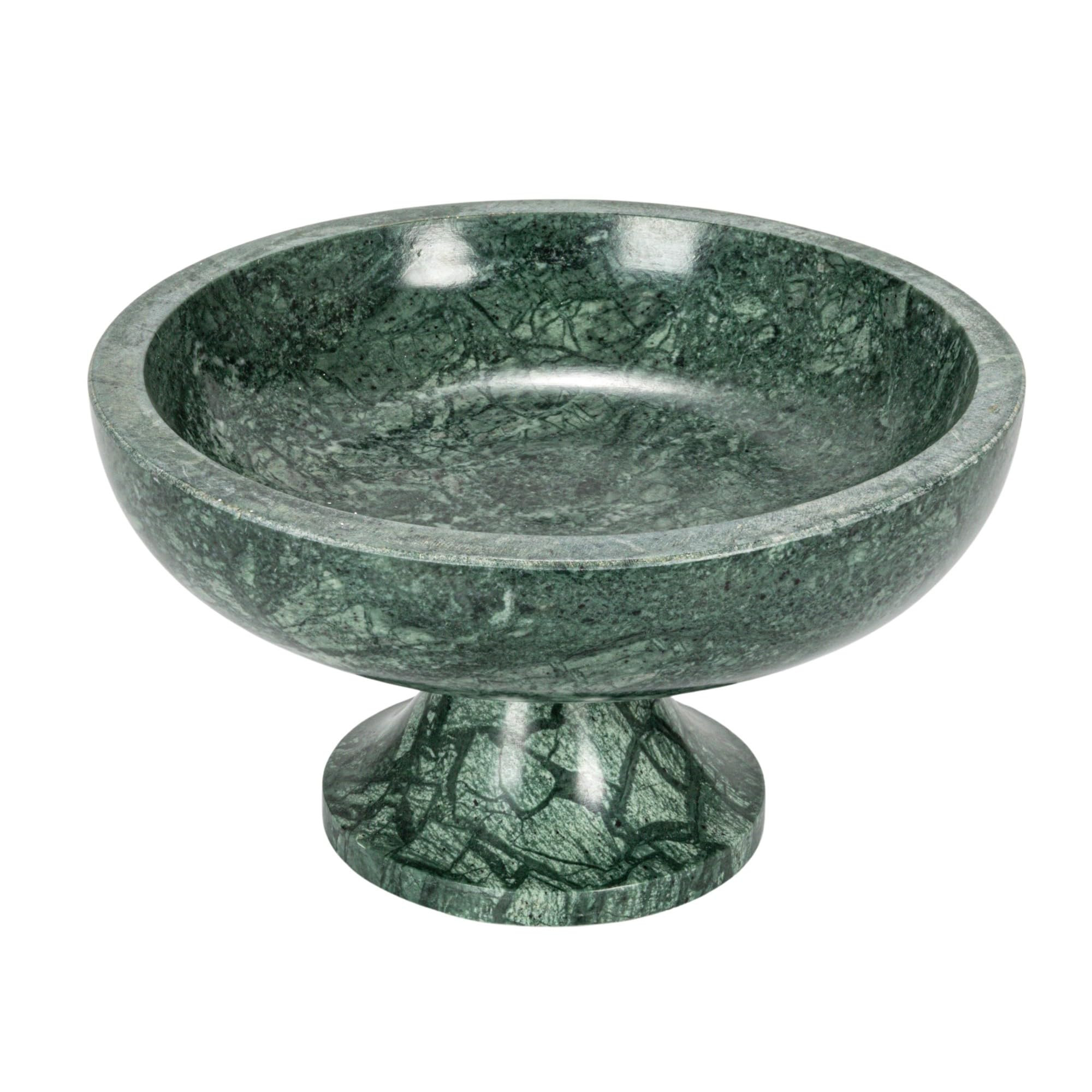 Bloomingville Marble Food Pedestal Bowl, Green | Amazon (US)