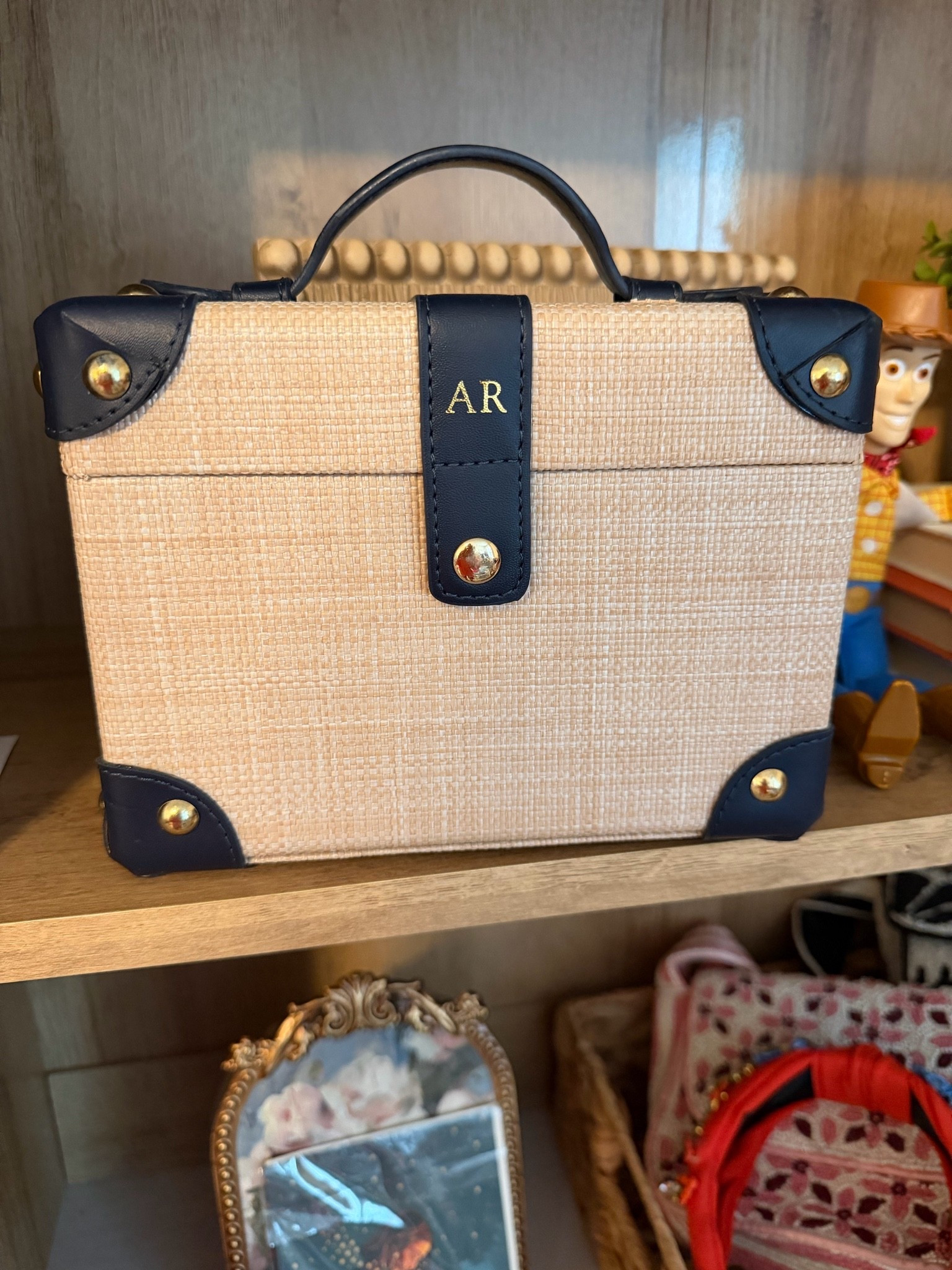 My favorite summer bag is on sale today. It comes in this beautiful color and also one more.